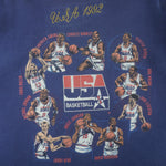Vintage (Nutmeg) - USA Basketball Dream Team Players T-Shirt 1992 X-Large