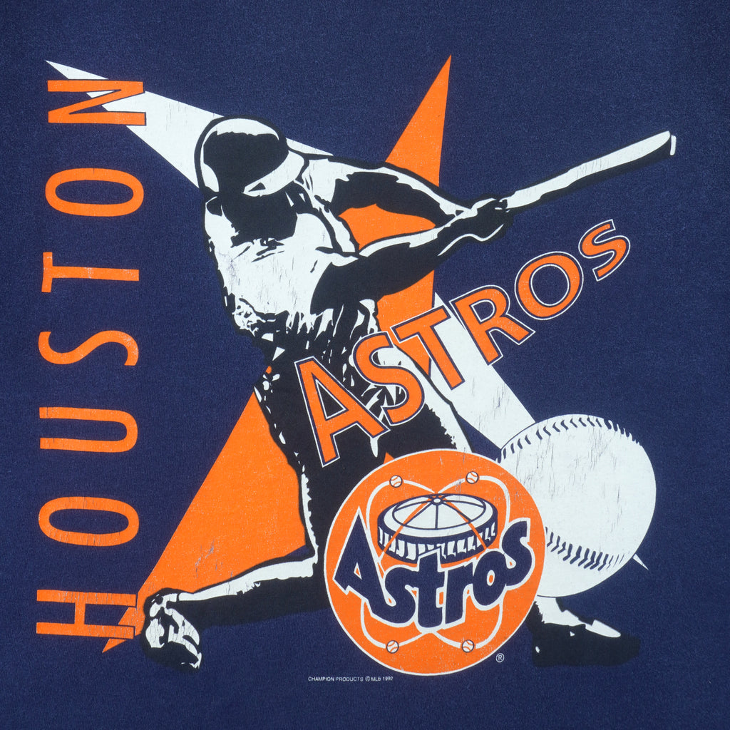 MLB (Hanes) - Houston Astros T-Shirt 1992 X-Large vintage retro baseball