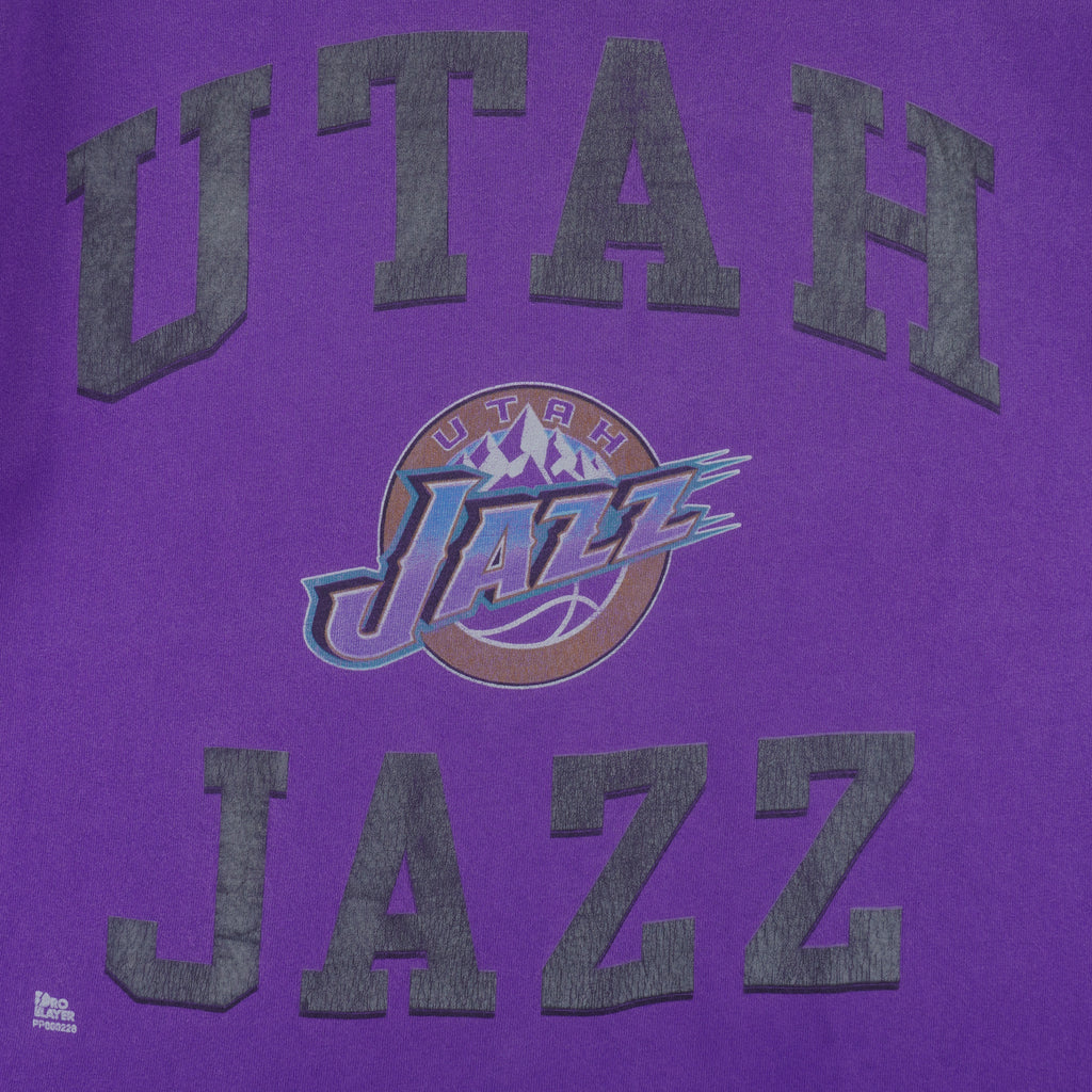 NBA (Pro Player) - Utah Jazz NBA Champions T-Shirt 1990s X-Large
