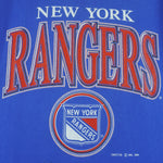 NHL (Competitor) - New York Rangers T-Shirt 1994 Large vintage retro hockey