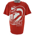 NBA (The Game) - Atlanta Hawks Spell-Out T-Shirt 1990s Large vintage retro basketball