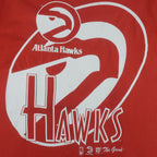 NBA (The Game) - Atlanta Hawks Spell-Out T-Shirt 1990s Large vintage retro basketball