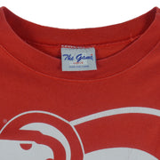 NBA (The Game) - Atlanta Hawks Spell-Out T-Shirt 1990s Large vintage retro basketball