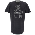 Vintage (Side) - Human VS Computer T-Shirt 1995 Large
