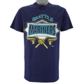 MLB (Team Hanes) - Seattle Mariners Baseball T-Shirt 1995 Medium vintage retro baseball