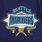MLB (Team Hanes) - Seattle Mariners Baseball T-Shirt 1995 Medium vintage retro baseball
