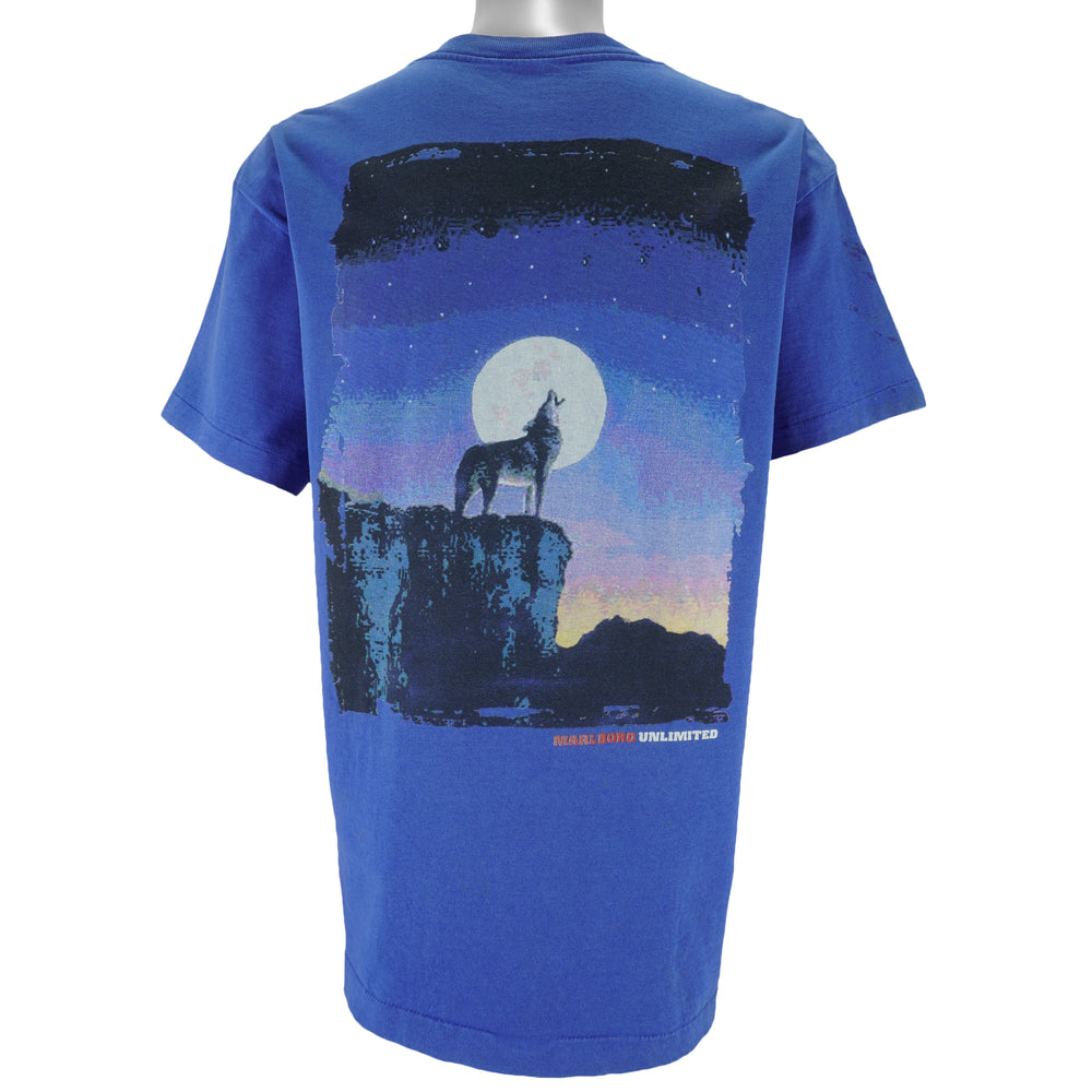 Vintage (Marlboro) - Howling Coyote Unlimited T-Shirt 1990s Large