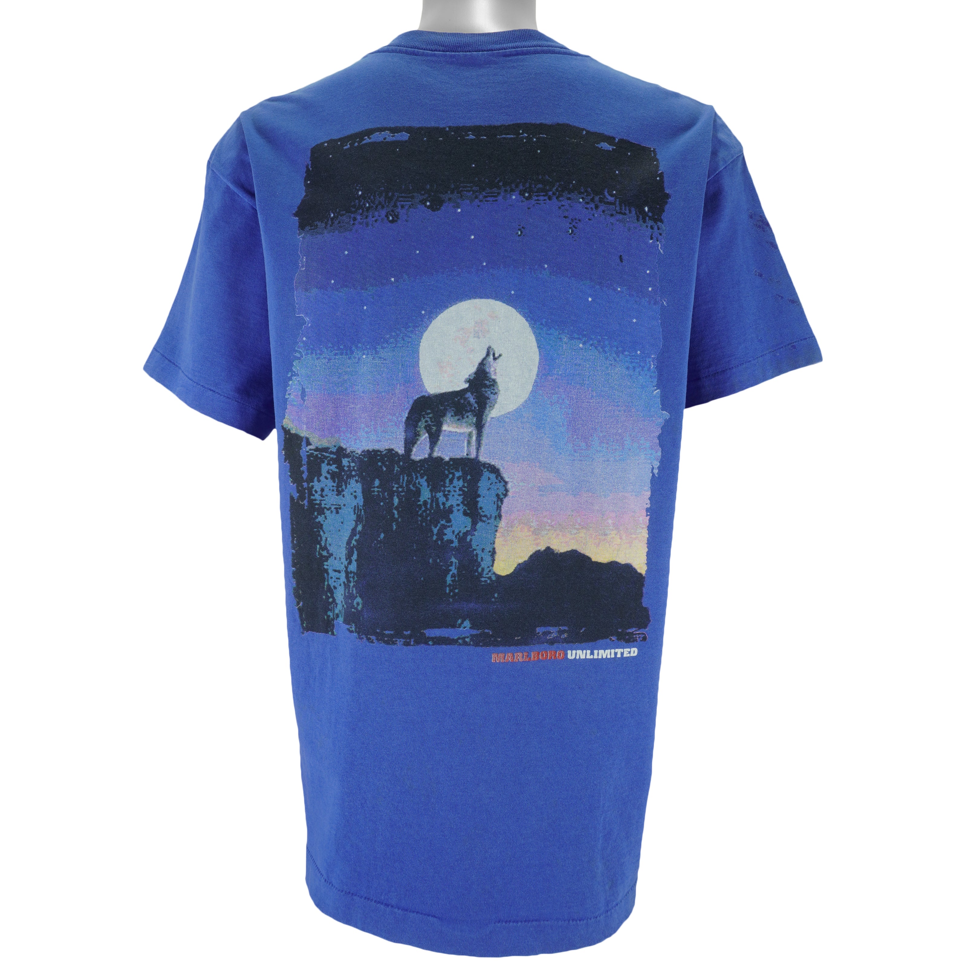 Vintage (Marlboro) - Howling Coyote Unlimited T-Shirt 1990s Large
