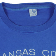 MLB (Artex) - Kansas City Royals Single Stitch T-Shirt 1988 Large