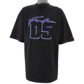 FUBU - Black 05 Embroidered T-Shirt 1990s X-Large vintage retro