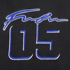 FUBU - Black 05 Embroidered T-Shirt 1990s X-Large vintage retro