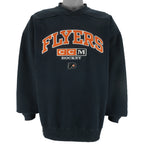 NHL (CCM) - Philadelphia Flyers Big Logo Crew Neck Sweatshirt 2000s Large vintage retro hockey