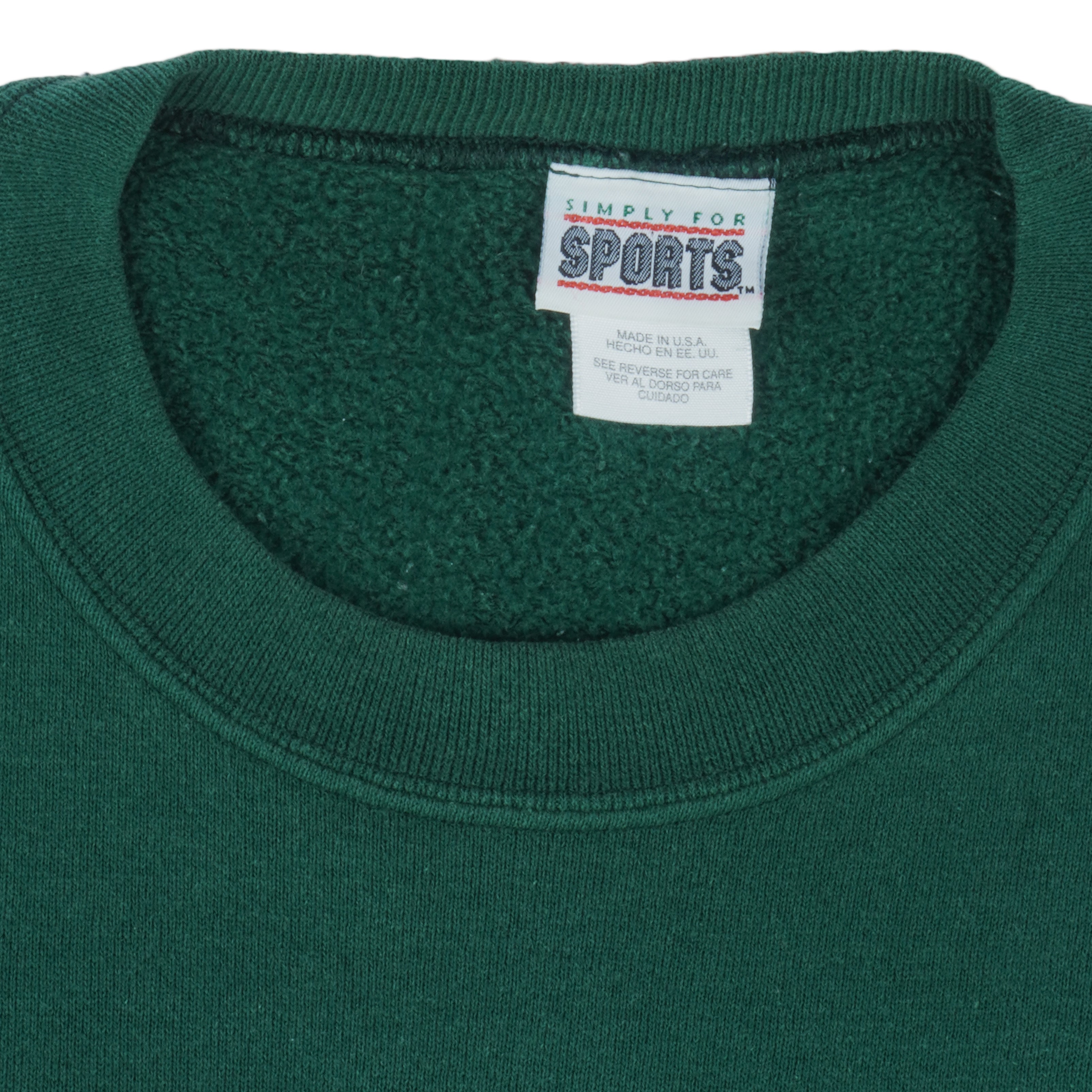 NCAA - Miami Hurricane Crew Neck Sweatshirt 1990s Large