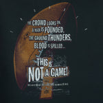 Vintage (Jerzees) - Football This Is Not A Game Crew Neck Sweatshirt 1990s X-Large Vintage retro