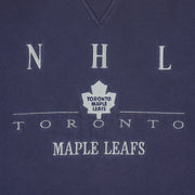 NHL (Bulletin) - Toronto Maple Leafs Crew Neck Sweatshirt 1990s Large