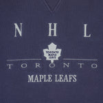 NHL (Bulletin) - Toronto Maple Leafs Crew Neck Sweatshirt 1990s Large
