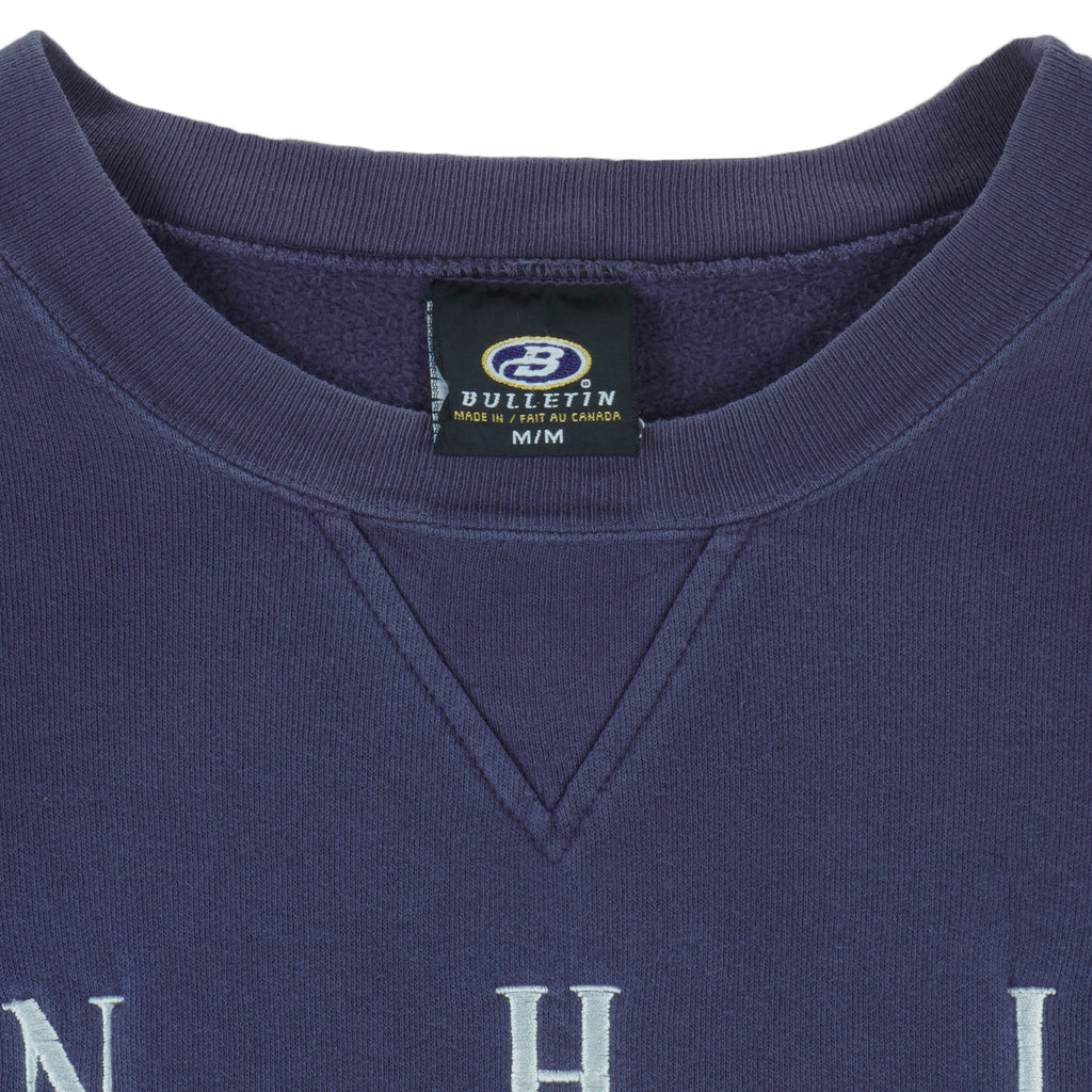 NHL (Bulletin) - Toronto Maple Leafs Crew Neck Sweatshirt 1990s Large