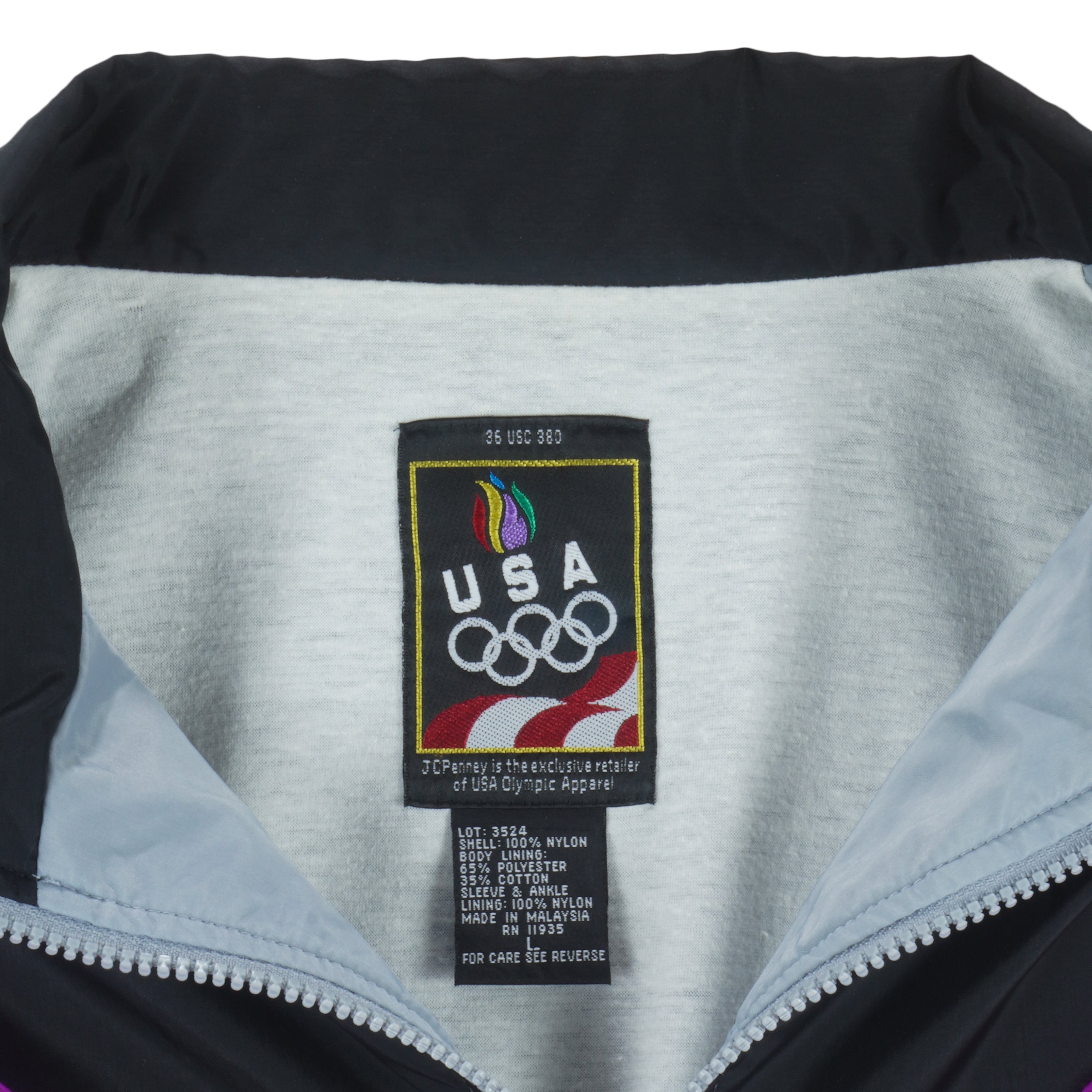Vintage - USA Olympics Windbreaker 1996 Large