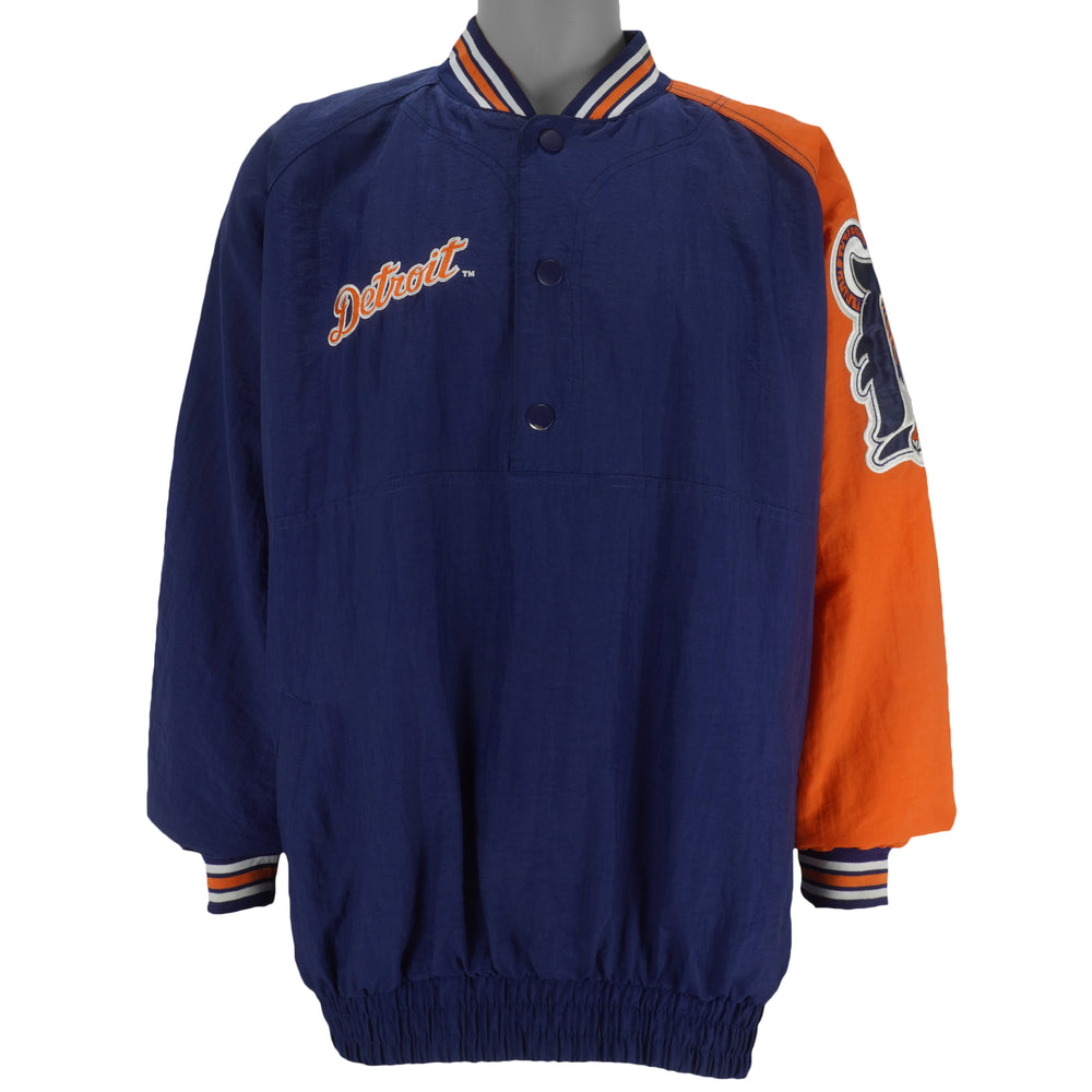 Starter - Detroit Tigers Embroidered Windbreaker 1990s X-Large vintage retro baseball