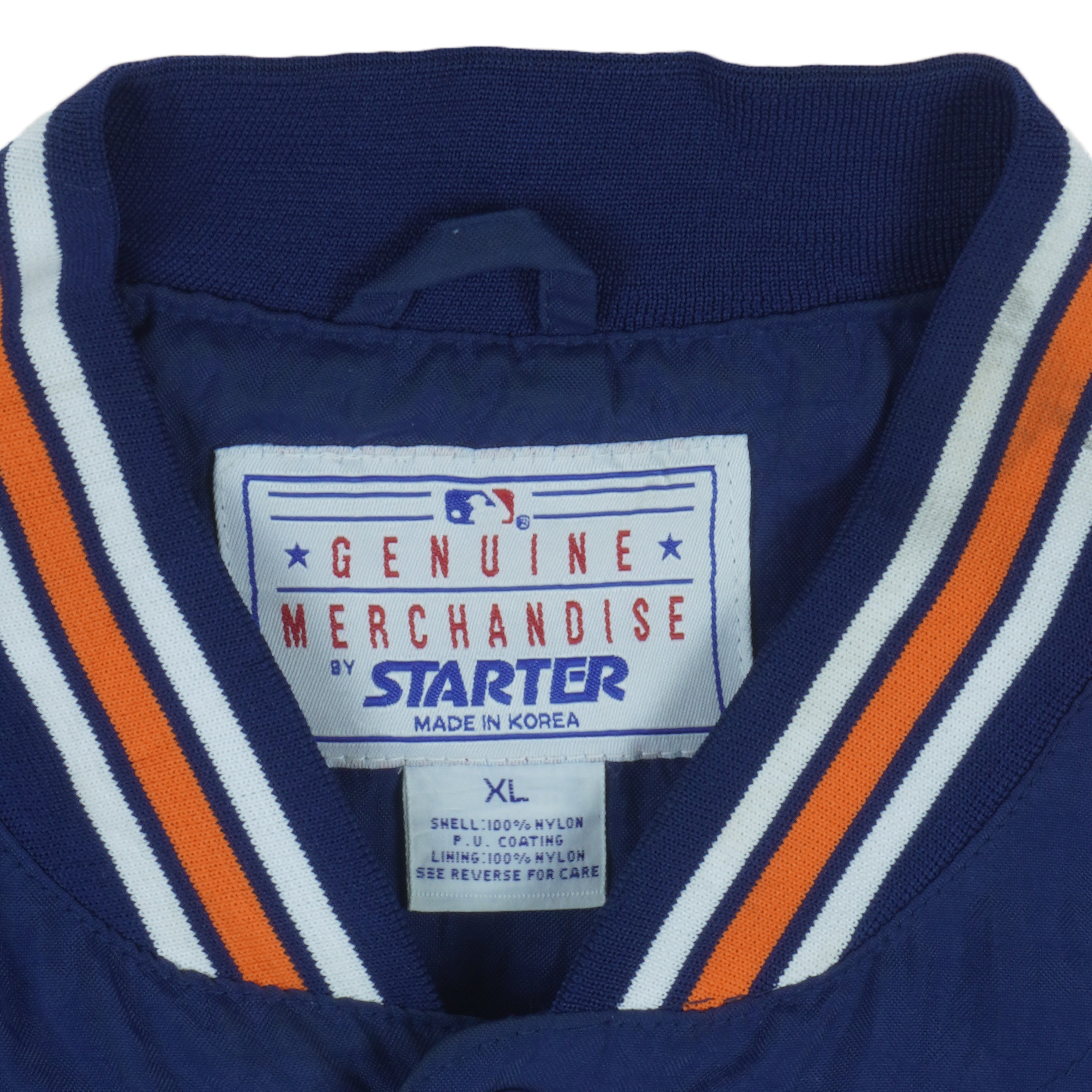 Starter - Detroit Tigers Embroidered Windbreaker 1990s X-Large vintage retro baseball