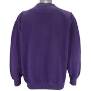 NCAA (CS) - Washington Huskies Embroidered Crew Neck Sweatshirt 1990s Medium vintage retro college