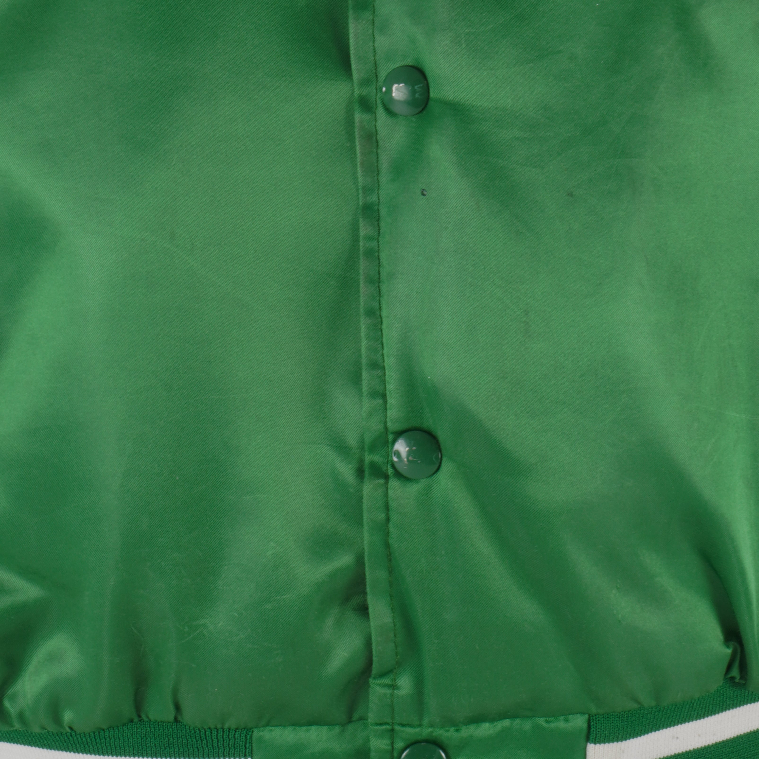 NHL (Swingster) - Hartford Whalers Satin Jacket 1990s X-Large Vintage Retro Hockey