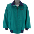 LL Bean - Green Zip-Up Windbreaker 1990s X-Large