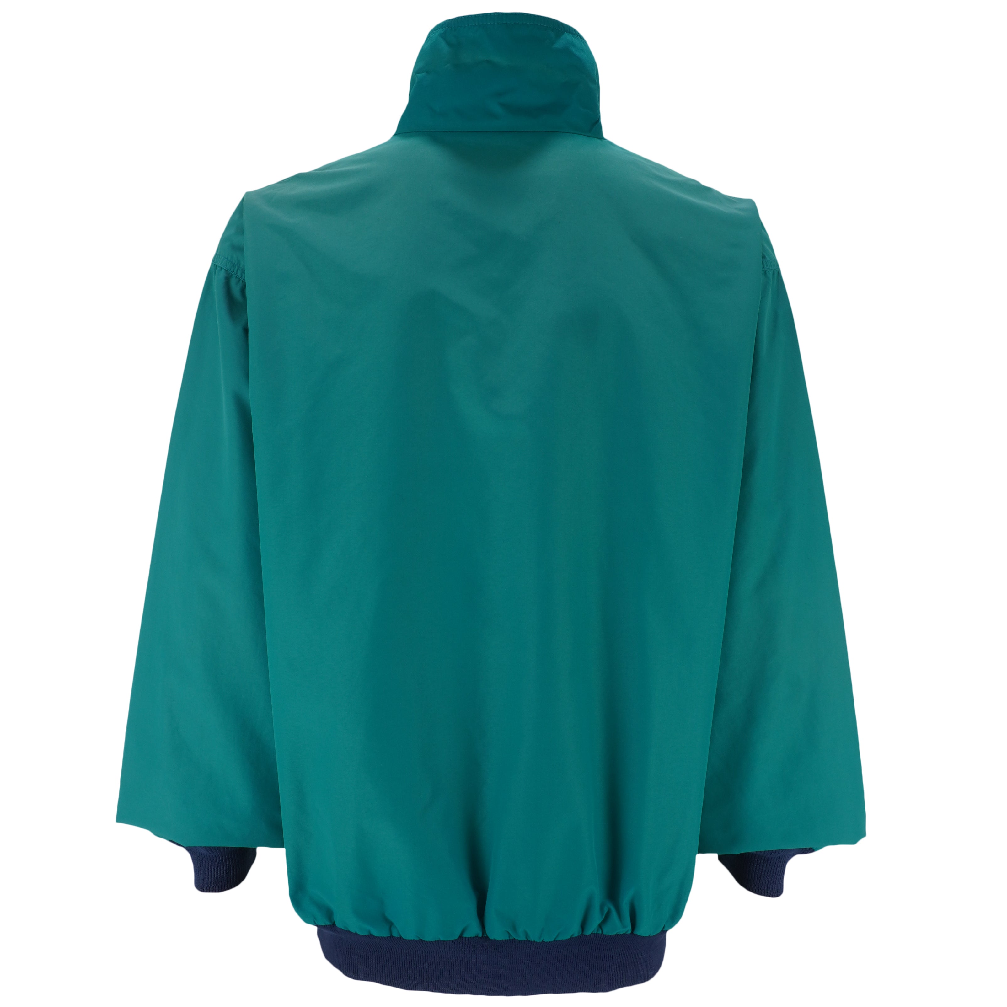 LL Bean - Green Zip-Up Windbreaker 1990s X-Large