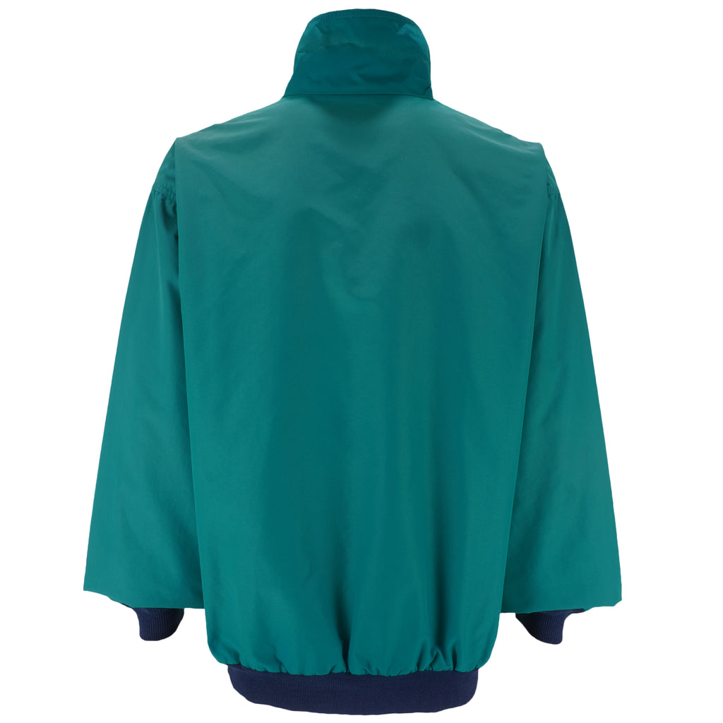 LL Bean - Green Zip-Up Windbreaker 1990s X-Large