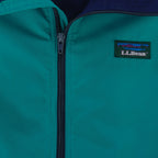 LL Bean - Green Zip-Up Windbreaker 1990s X-Large