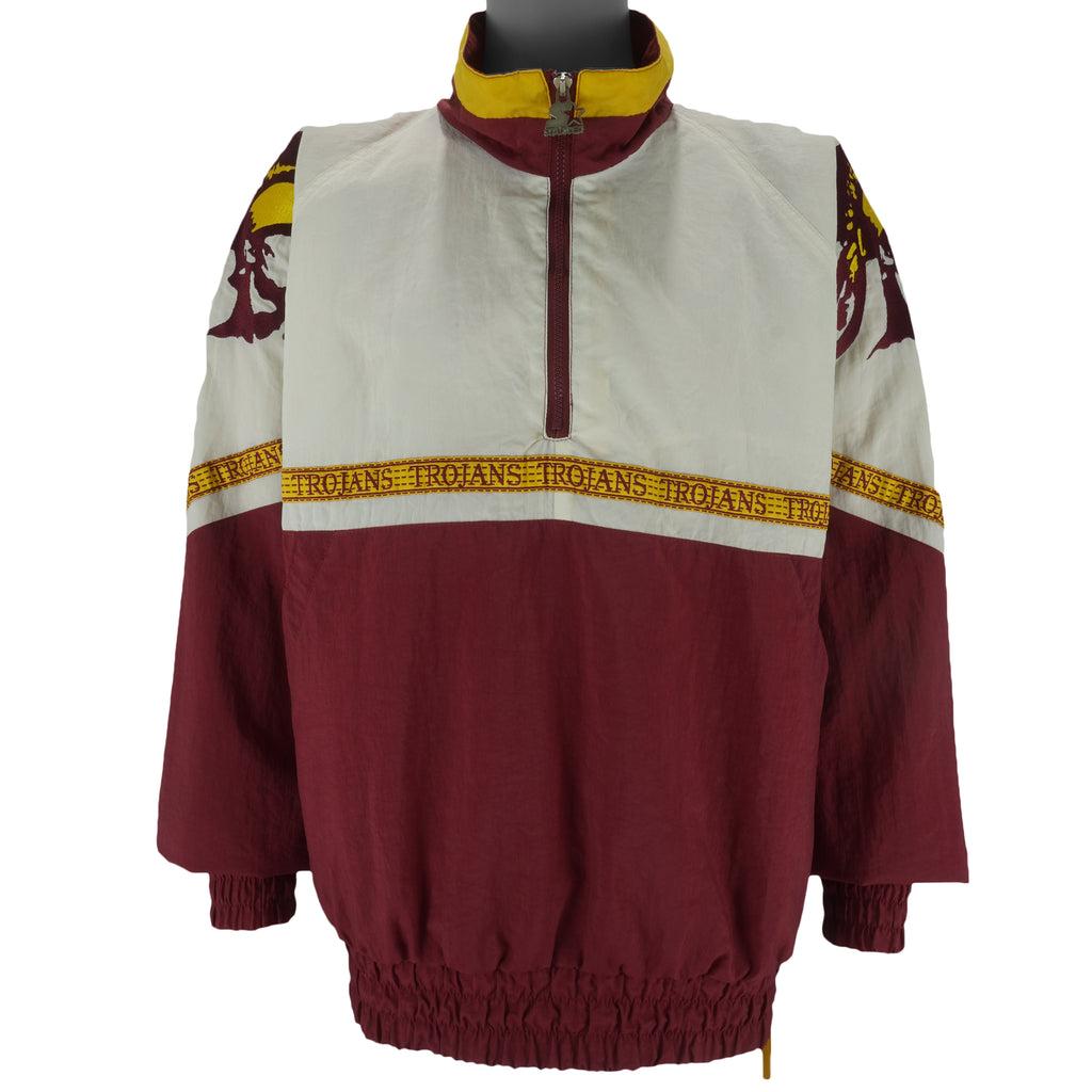 Starter - USC Trojans Football Pullover Jacket 1990s Large vintage retro football college