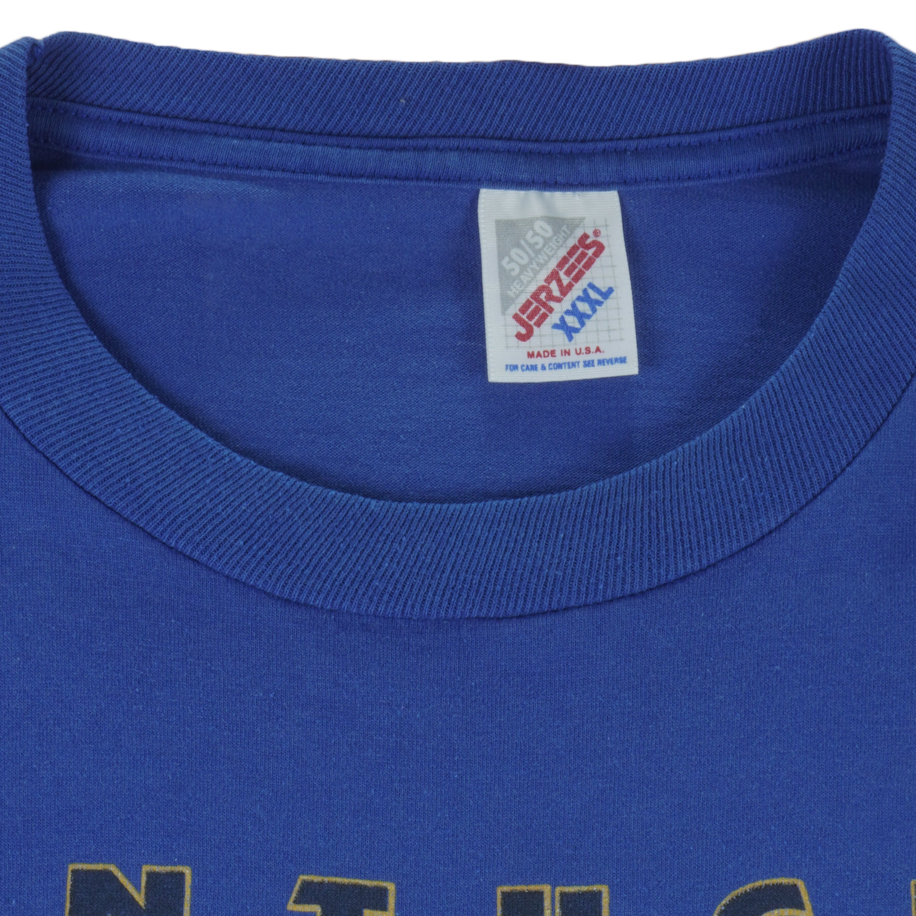 NCAA (Jerzees) - Kentucky Wildcats Big Blue Storm T-Shirt 1997 X-Large
