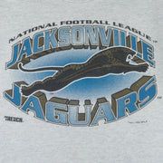 NFL (Trench) - Jacksonville Jaguars Single Stitch T-Shirt 1993 Large vintage retro football