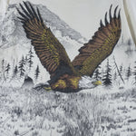 Vintage - Bald Eagle Animal All Over Print T-Shirt 1990s Large