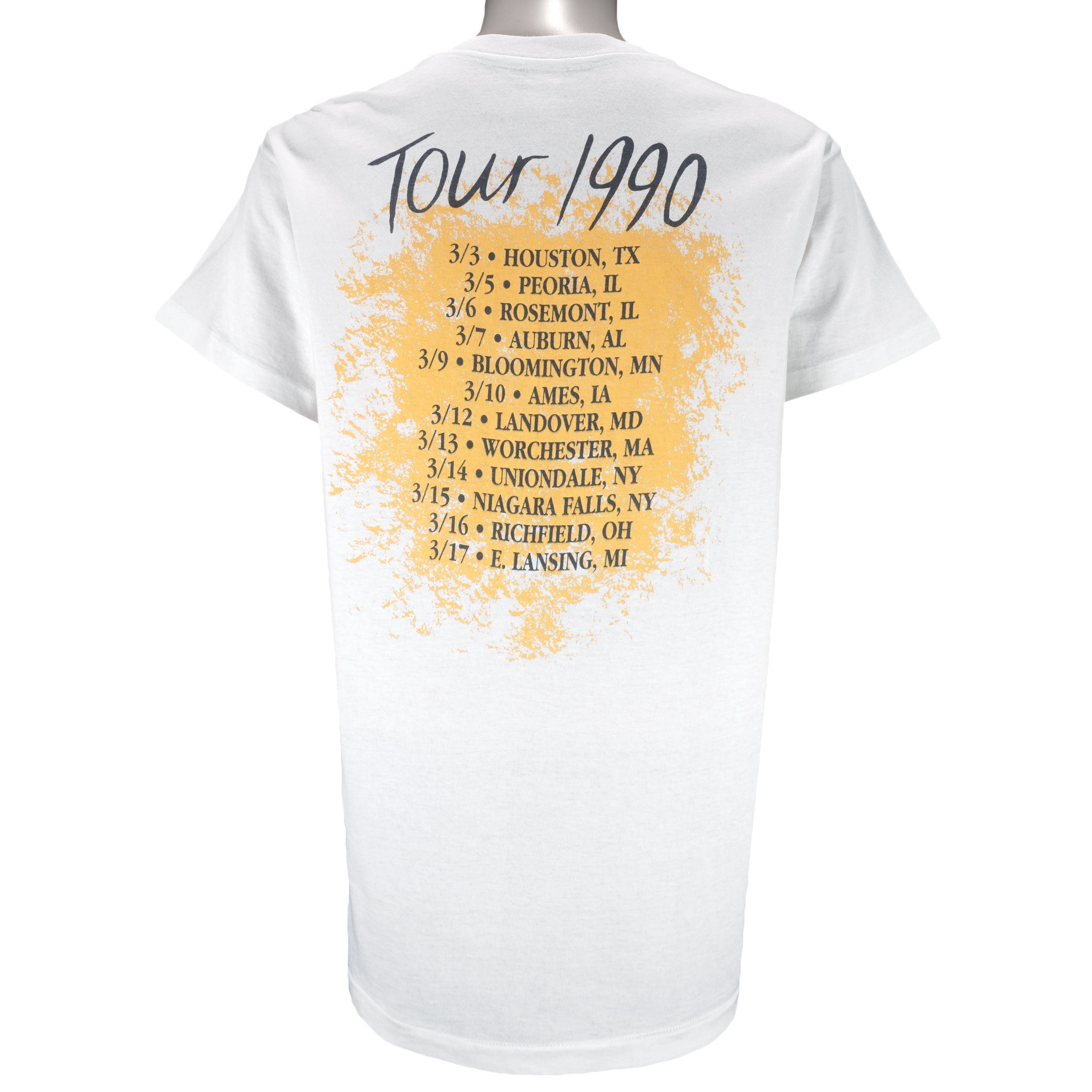Vintage (Hanes) - Willie Nelson Highwaymen Tour T-Shirt 1990 X-Large vintage retro