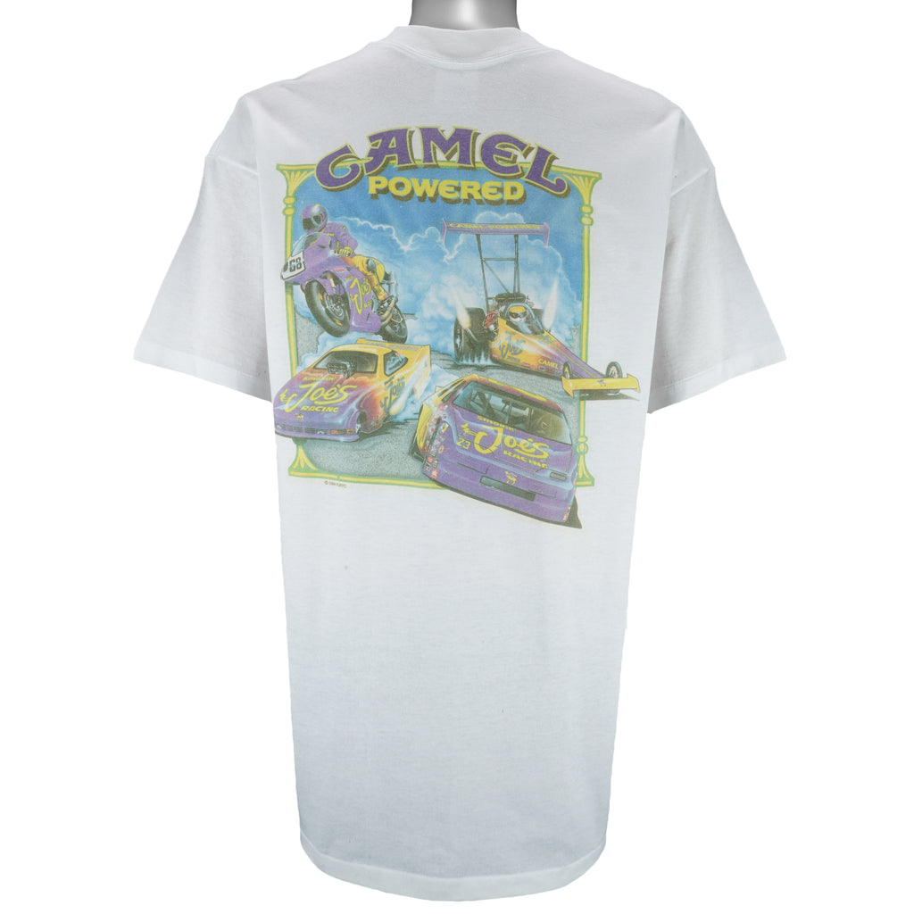 Vintage (Camel) - Smokin Joe's Racing Single Stitch T-Shirt 1994 X-Large vintage retro