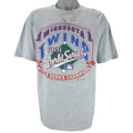 MLB (Jostens) - Minnesota Twins World Serie Champions T-Shirt 1991 Large vintage retro baseball