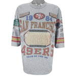 NFL (Long Gone) - San Francisco 49ers Team Of The 80s T-Shirt 1992 X-Large