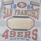 NFL (Long Gone) - San Francisco 49ers Team Of The 80s T-Shirt 1992 X-Large vintage retro football