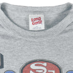 NFL (Long Gone) - San Francisco 49ers Team Of The 80s T-Shirt 1992 X-Large vintage retro football