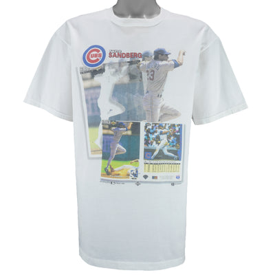 MLB (Sport Attack) - Chicago Cubs Ryne Sandberg MVP Card T-Shirt 1996 Large