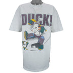 NHL (Nutmeg) - Anaheim Mighty Ducks T-Shirt 1990s X-LargeNHL (Nutmeg) - Anaheim Mighty Ducks T-Shirt 1990s X-Large vintage retro hockey