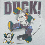 NHL (Nutmeg) - Anaheim Mighty Ducks T-Shirt 1990s X-LargeNHL (Nutmeg) - Anaheim Mighty Ducks T-Shirt 1990s X-Large vintage retro hockey