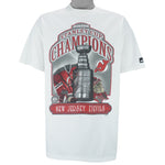 Puma - New Jersey Devils Colin White No. 5 T-Shirt 2000 Large vintage retro hockey