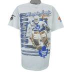 NHL (Bulletin Athletic) - Toronto Maple Leafs Spell-Out T-Shirt 1991 Large