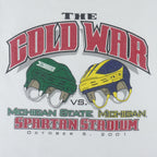 NCAA (TSI) - The Cold War Michigan State Matchups T-Shirt 2001 X-Large vintage retro college