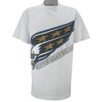 Starter - Washington Capitals Autographed T-Shirt 1990s Large vintage retro hockey