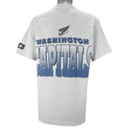 Starter - Washington Capitals Autographed T-Shirt 1990s Large vintage retro hockey