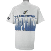 Starter - Washington Capitals Autographed T-Shirt 1990s Large vintage retro hockey