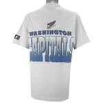 Starter - Washington Capitals Autographed T-Shirt 1990s Large vintage retro hockey